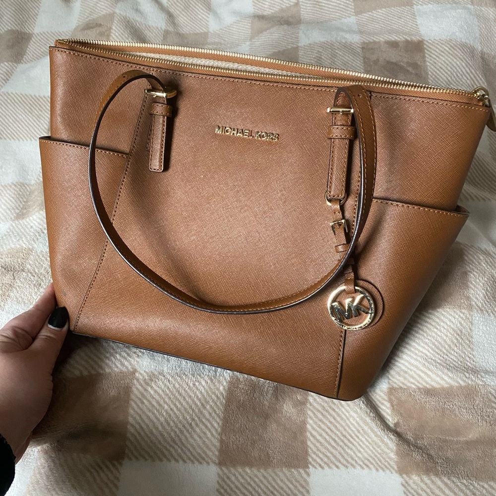 Michael Kors Jet Set Tote Great Used Condition!